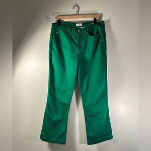 Nicole Miller Holiday Green Pants